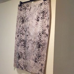 Marina Rinaldi Italy print skirt, plus size